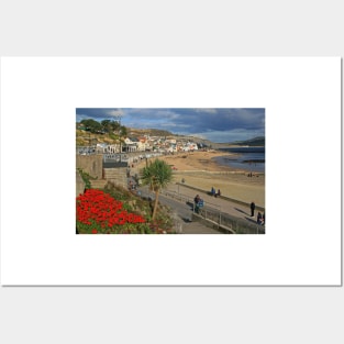 The Promenade, Lyme Regis, October 2018 Posters and Art